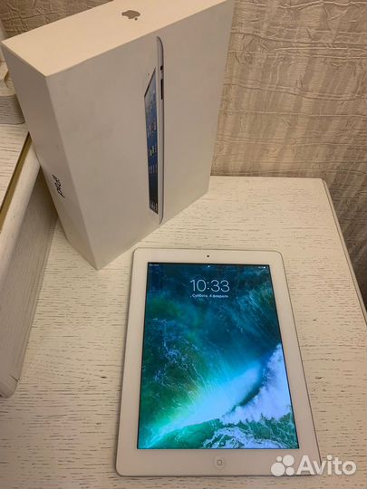 iPad wifi cellular 16 gb white