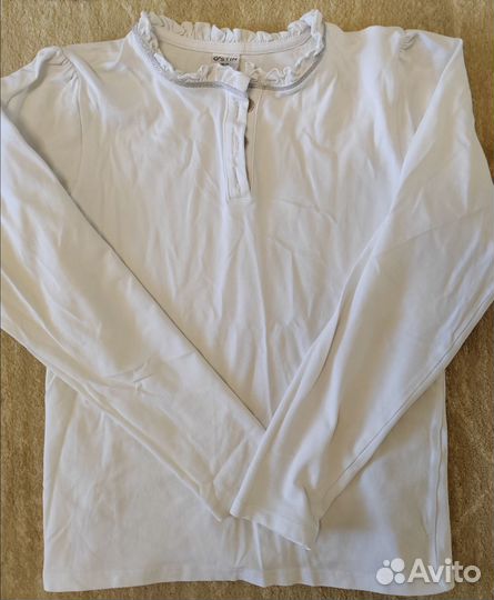 Школьные рубашки для девочки 146 пакетом