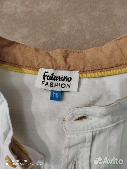 Рубашка для мальчика 116