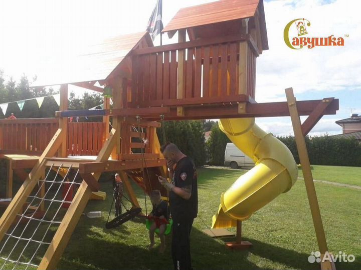Детский игровой комплекс Савушка Люкс 15