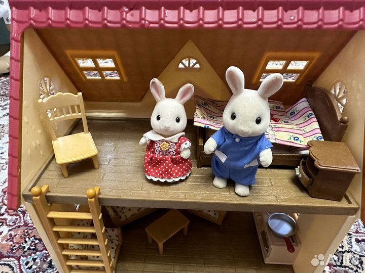 Sylvanian Families домик, мебель