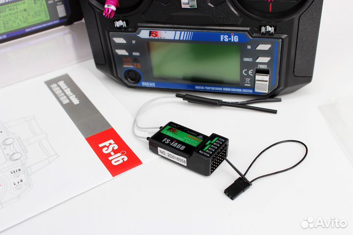 Продам комплект аппаратуры FlySky FS i6 2,4Gh 6Ch