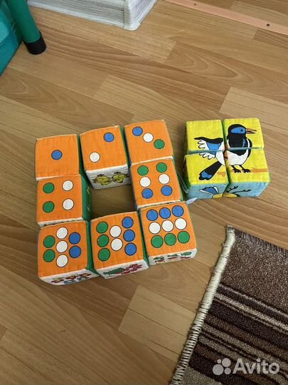 Мягкие кубики