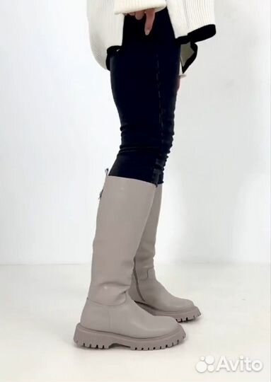 Сапоги натуральная кожа 40 размер