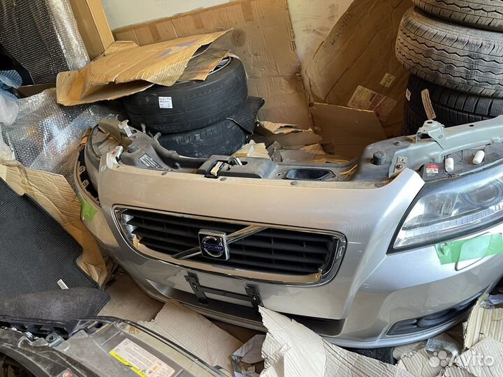 Ноускат volvo S40 V50 ксенон оригинал серебро