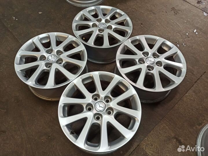 Диски 16 5х114,3 ET52,5 оригинал Мазда из Японии