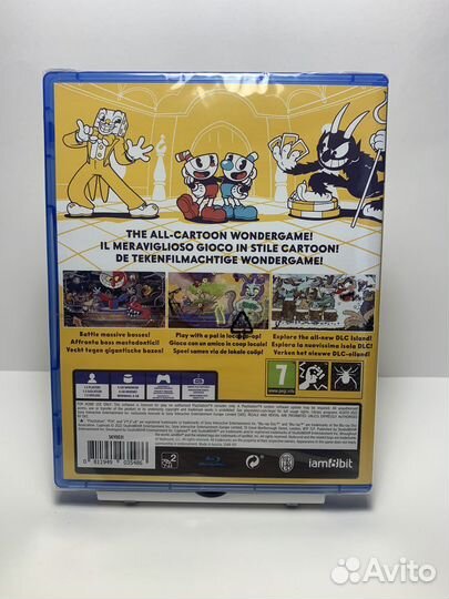 Игры PS4: Cuphead (новая)
