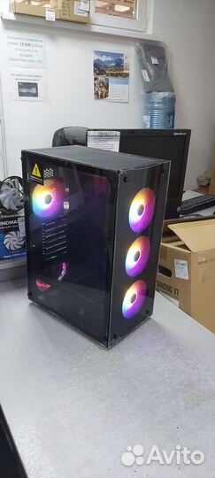 Корпус 1stplayer fire dancing V7 4xRGB 120mm