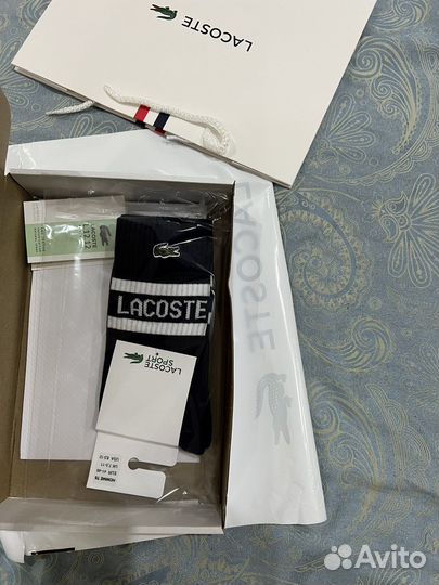 Новые носки lacoste оригинал