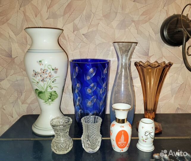 Вазы для цветов, зубочисток и 