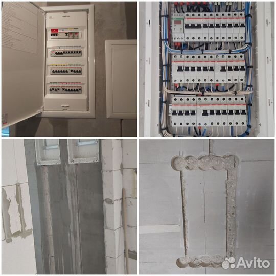 Электрик Электромонтаж Проводка Под Ключ На Фото Я