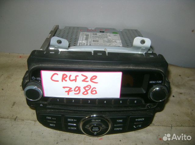 Магнитола Chevrolet Cruze (J300)