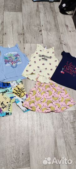 Пакет одежды на девочку 104