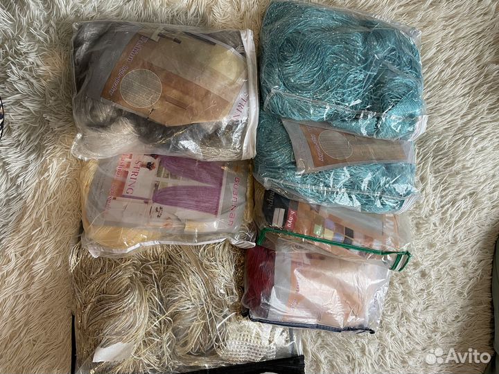 Шторы нити кисея