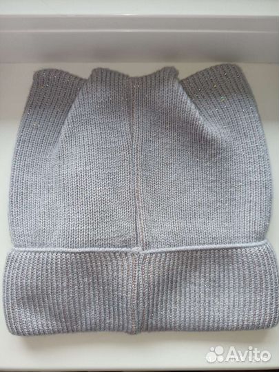 Шапка для девочки весна-осень