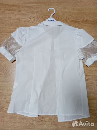 Блузка школьная белая 152 158