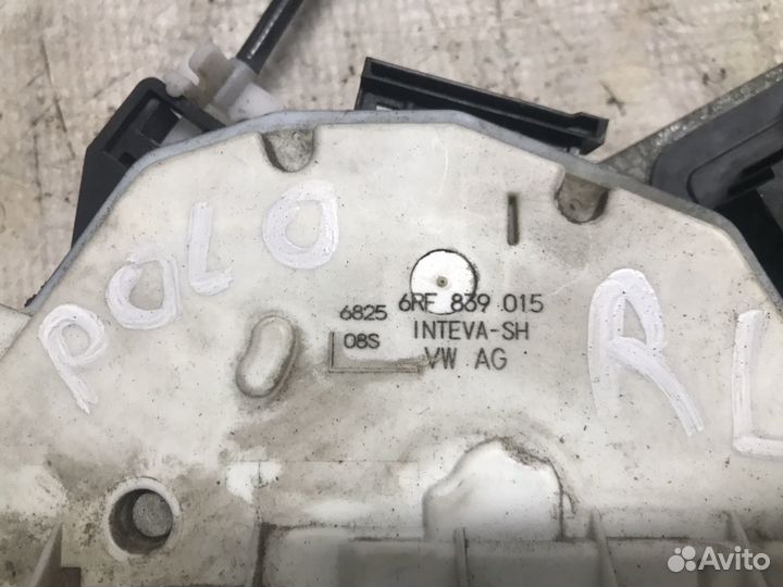 Замок двери З/Л Volkswagen Polo