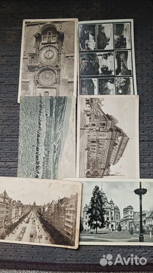 Цена за комплект Открытки 1920(Прага,Яблонский)