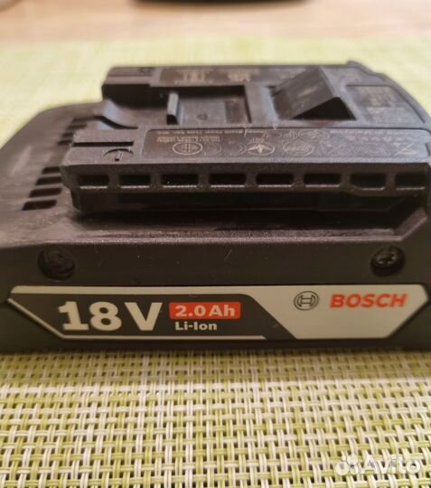 Аккумулятор для шуруповерта bosch 18v 2ah