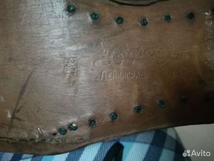 28,5 Лыжные ботинки Скороход СССР новые