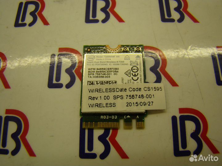 7265ngw Bluetooth+Wi-Fi адаптер HP EliteBook 840