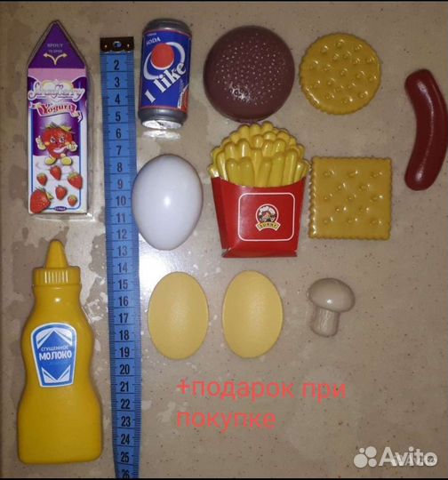 Игрушечная еда для кукол