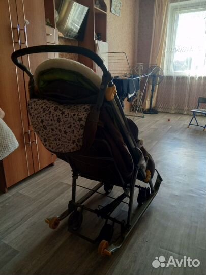 Санки-коляска