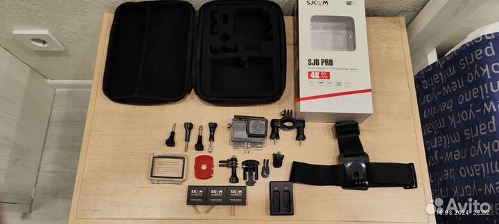 Экшн камера sjcam sj8 pro