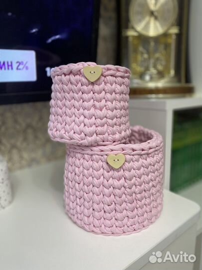 Красивые корзинки для разных мелочей