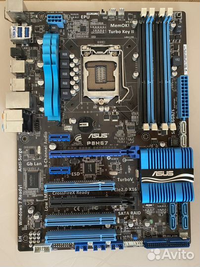 Материнские платы asus 1155 разной кондиции