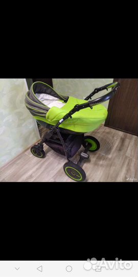Коляска 2 в 1 adamex champion
