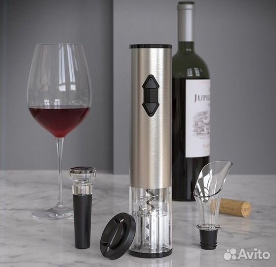 Электрический штопор в наборе, новый