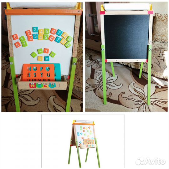 Мольберт детский двусторонний б/у