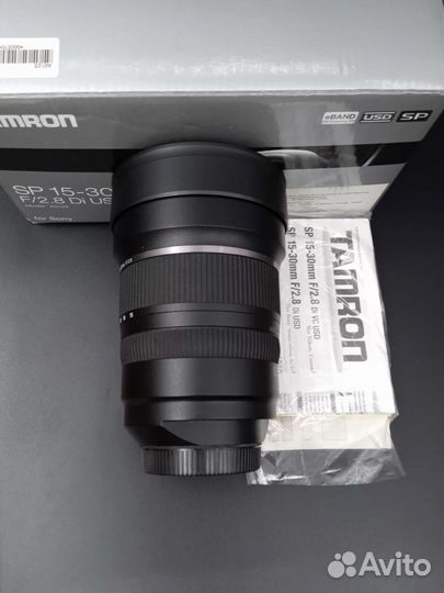 Tamron 15-30mm 2.8 di usd sony