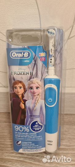 Новая детская электрическая зубная щётка Oral-b