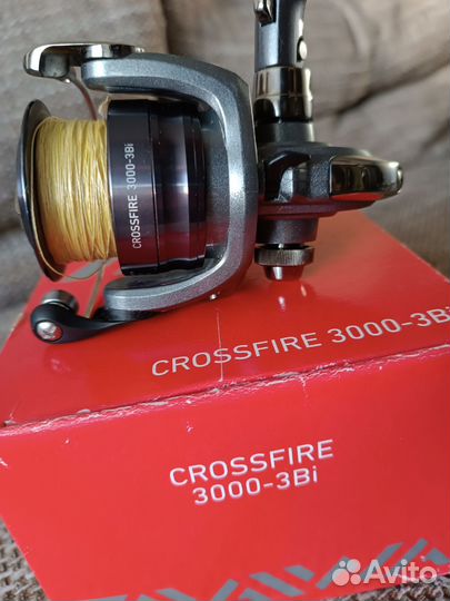 Катушка daiwa crossfire 3000