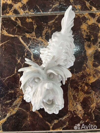 Статуэтка фарфор Собака Германия Unterweissbach