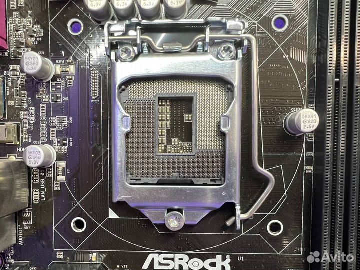 Материнская плата 1150 b85 ASRock