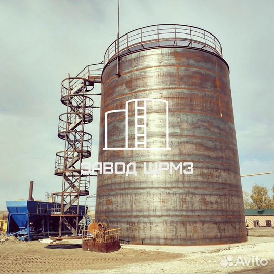 Резервуар вертикальный рвс 300 кубов