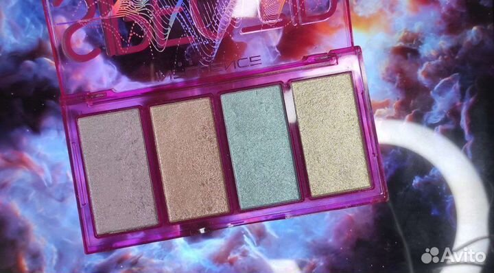 Палетка хайлайтеров influence beauty