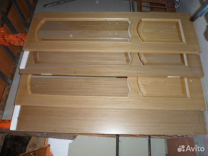 Двери шпонированные и вагонка для бани