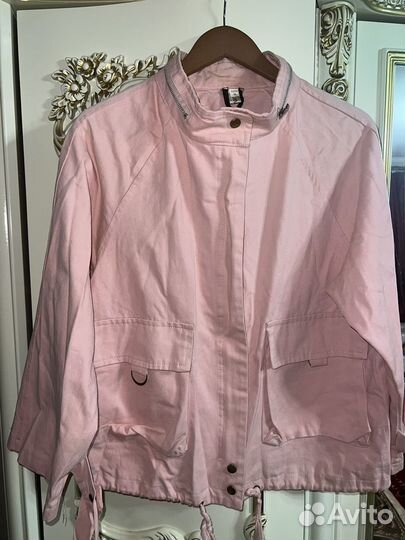 Джинсовая куртка женская оверсайз