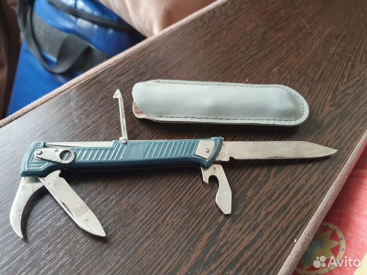 Нож перочинный СССР с чехлом