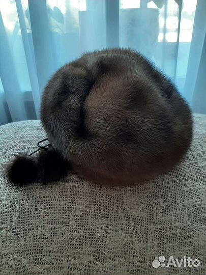 Берет норковый 56-57 размер