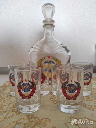 Графин штоф+стопки