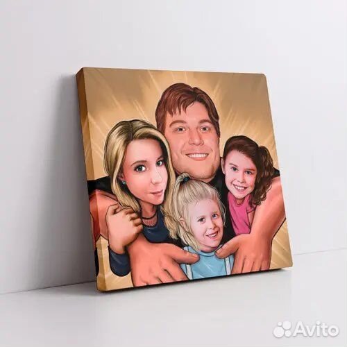 Печать по фото на холсте