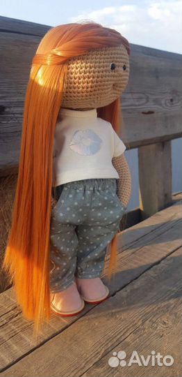 Интерьерная кукла ручной работы