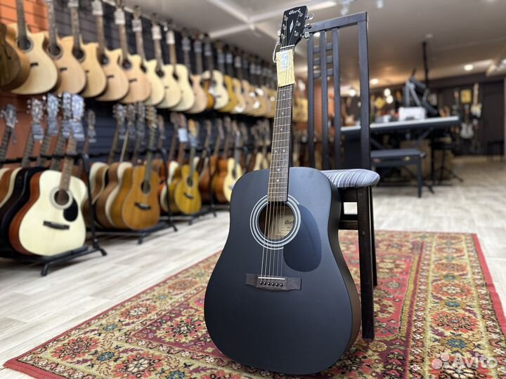 Электроакустическая гитара Cort AD810E BKS