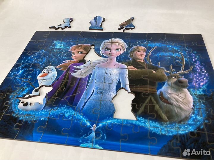 Пазлы с фигурками