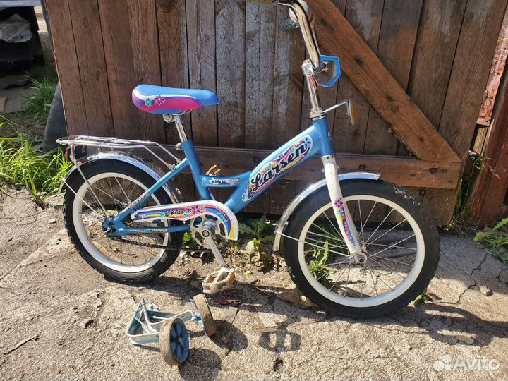 Детский велосипед для девочки 16